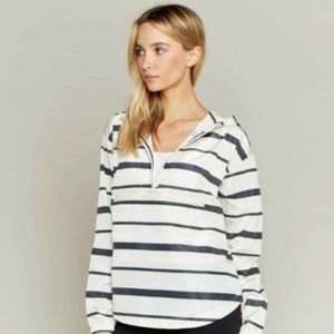 Thread & Supply Striped Hooded Seattle Windbreaker Women's S